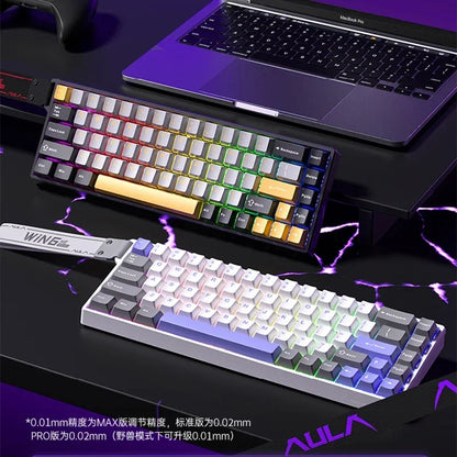 AULA WIN60 HE MAX E-Sports Keyboard 8K Polling Magnetic Swaps 0% Dead Zone RGB Unlock Dominance with This Hot Swappable Beast