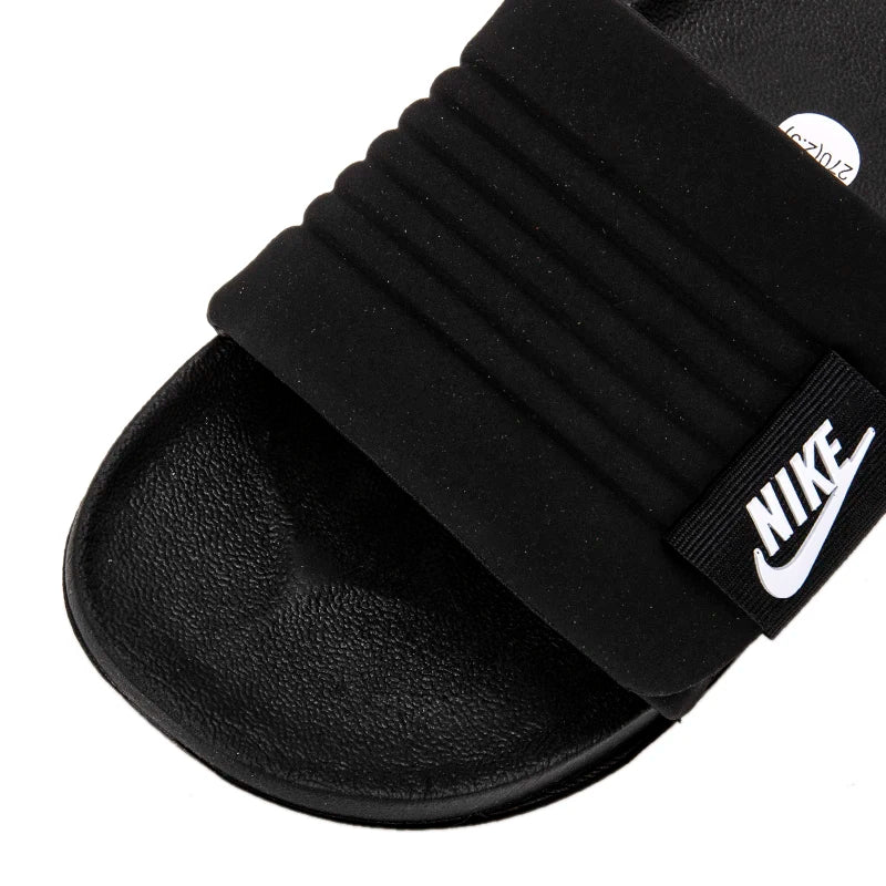 Nike tofflor för män Nike 0Ffc0Urt Adjust Slide Andningsbara Lätta Utomhus-sandaler Badrums- och strandskor Dq9624-001