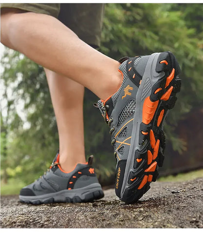 Men's Hiking Shoes Breathable Mesh Sports Summer Outdoor Wear-resistant Hiking and Hunting Tactical Shoes