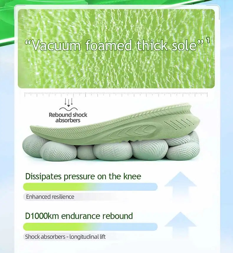 Onemix New Original — męskie sportowe buty do biegania, amortyzujące, miękkie, lekkie, oddychająca siateczka, antypoślizgowe sneakersy z amortyzacją