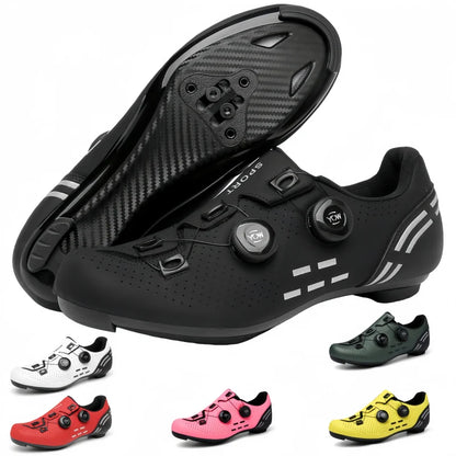 Hochwertige Fahrradschuhe für Herren, SPD, selbstverriegelnd, Rennrad-Sportschuhe, MTB-Mountainbike-Schuhe für Damen, rutschfeste Fahrradschuhe 36-47