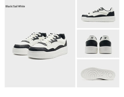Xtep Skateboarding Shoes 2025 Summer Lightweight Sports Shoes Thick Sole Low-top Fashionable Street Style Sneakers 875319310016
