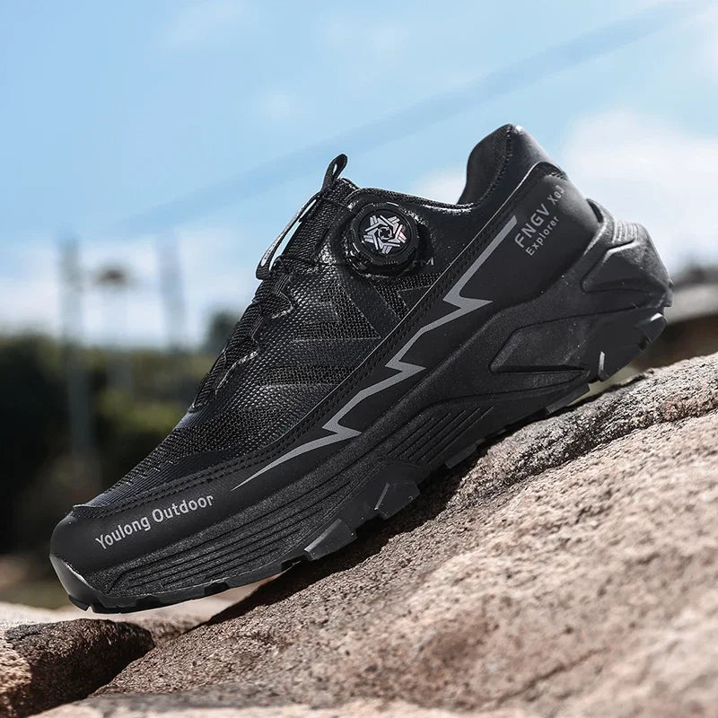 Herren-Sneaker Casual Outdoor rutschfest stoßdämpfend vielseitig Offroad-Wanderschuhe bequeme Laufschuhe für Herren mit weicher Sohle