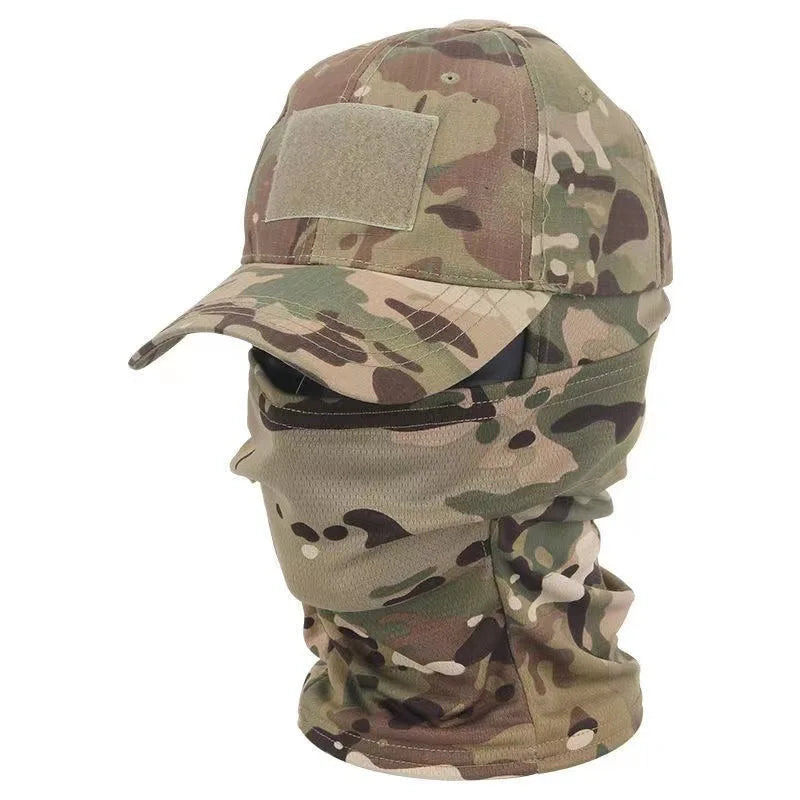 1pc Baseball Caps Camouflage Tactical Outdoor Soldier Combat Paintball Adjustable Hat Summer Snapback Sun Hats For Men Women