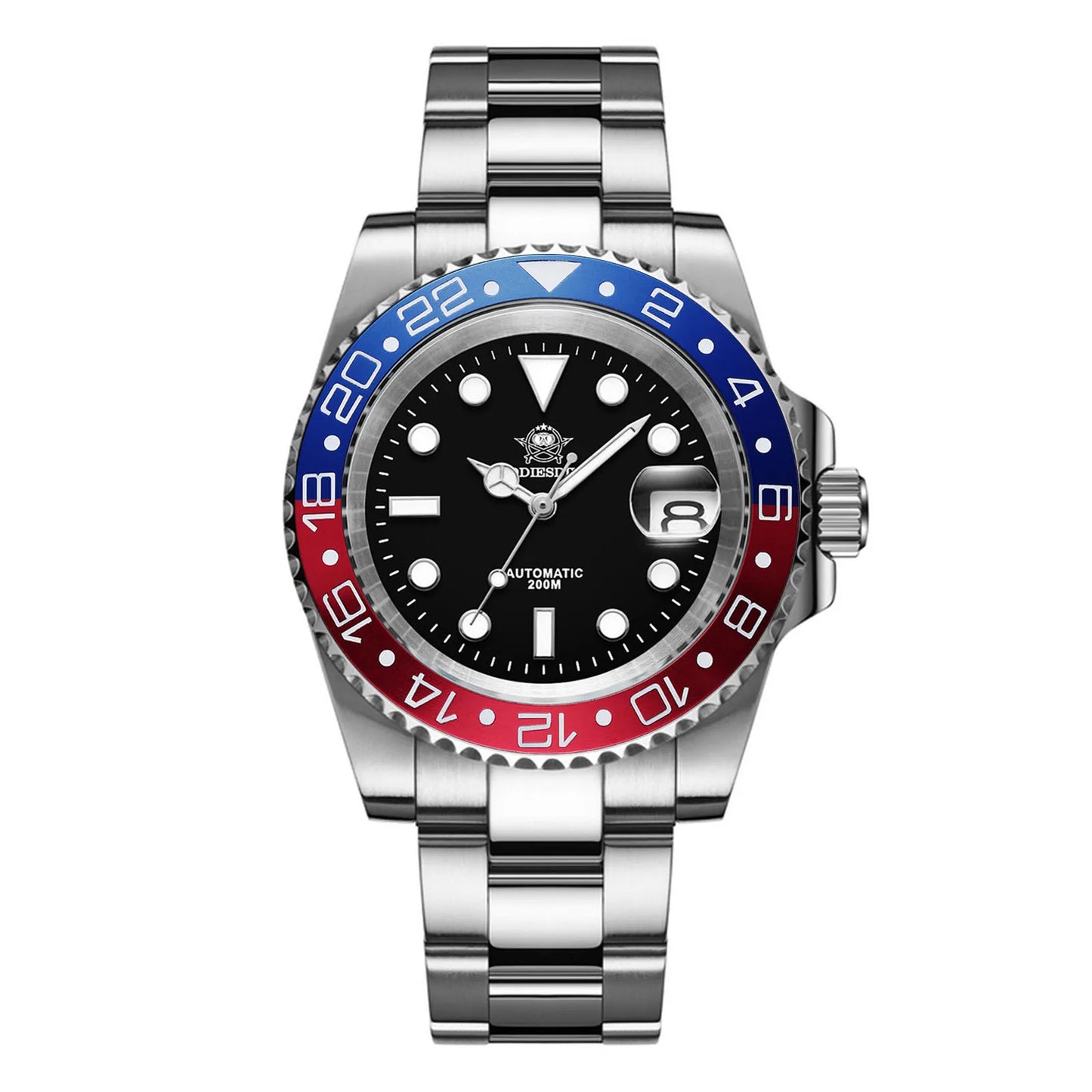 ADDIESDIVE 2025 New Men's Business Watch 200m Water Resistant 8215 Automatic Mechanical Watch Sapphire Crystal Luminous Watch