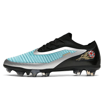 Neue Fußballschuhe für Herren, rutschfeste Fußballschuhe für Erwachsene, Outdoor-Sportschuhe für Jungen, lange Stollen, atmungsaktive und bequeme Trainings- und Wettkampf-Cleats