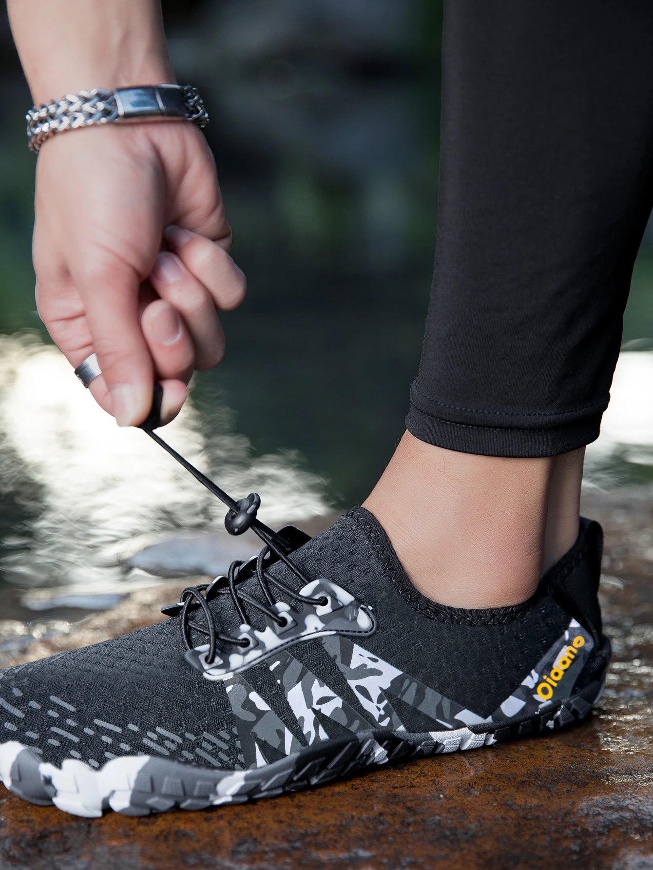 Oiaano New Camo  Men Women Quick-Drying Beach Aqua Shoes Barefoot Water Booties Man Aquatic Sneaker Sports Athletic Walking