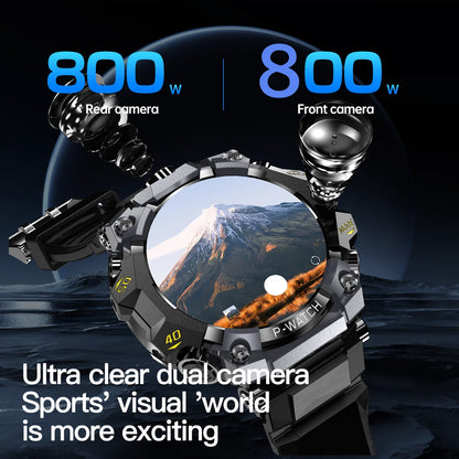 Q668 Smartwatch Android 10.0 Smart Watches With 1.95 inch Amoled Larger Screen insert 4g/5g Sim Card GPS WIFI IP68 Waterproof