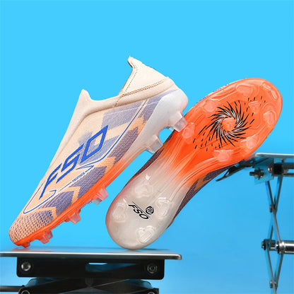 Chaussures de Football pour hommes, bottes de Football antidérapantes pour adultes, ultralégères, crampons d'intérieur, antidérapantes, Fg, gazon, Futsal, confortables, nouvelle collection