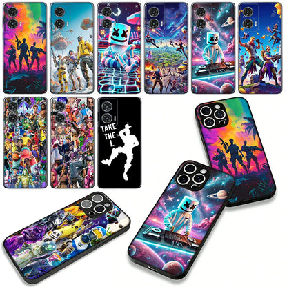 Game F-ForTnites Wallpaper Case für Samsung Galaxy A07 A13 A12 A23 A42 A50 A51 A52 A53 A70 A71 A72 A21S A04 Note 20 9 8 10 Hülle