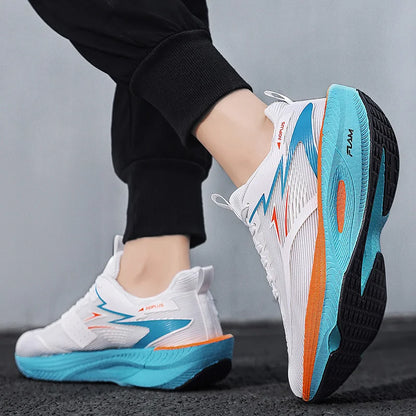 Unisex Sports Shoes Carbon Plate Walking Running Sneakers Shock-Absorbing Marathon Racing Athletics Training for Men's&Women