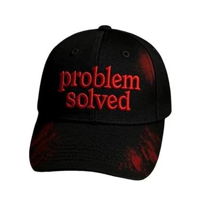 Problème de broderie sur le thème d’Halloween résolu : casquette sanglante d’horreur, idéale pour les fêtes d’Halloween, les accessoires de cosplay et les cadeaux