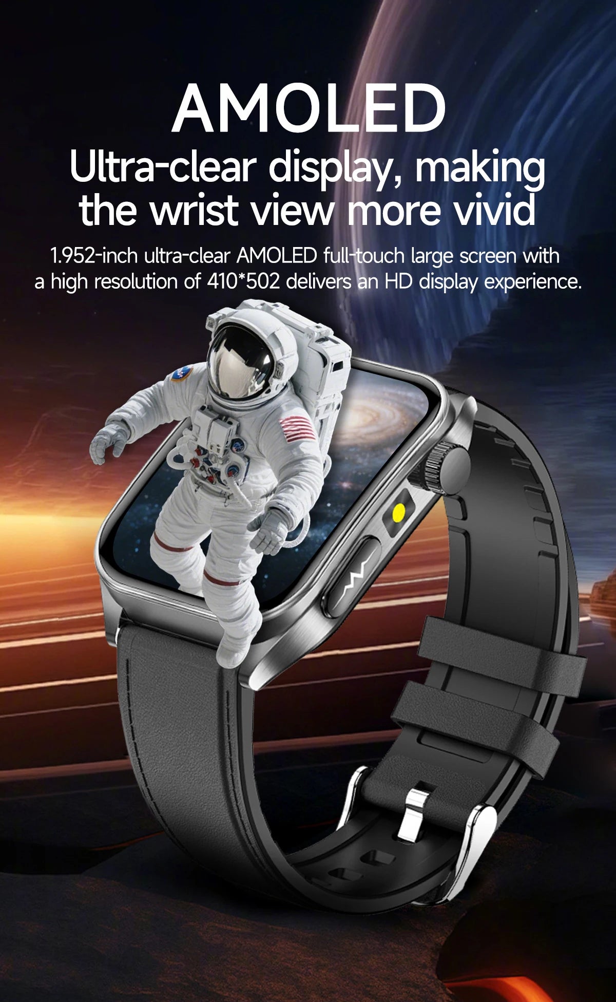 2026 New 650nm Laser Therapy Blood Fat Uric Acid Blood Pressure Smart Watch ECG+PPG Precise Health Monitor Smartwatches For Men