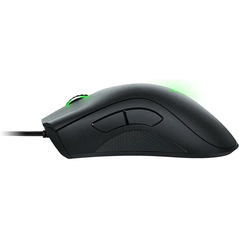 Oryginalna przewodowa mysz gamingowa Razer z sensorem optycznym 6400 DPI do laptopa, optyczna mysz Light Speed