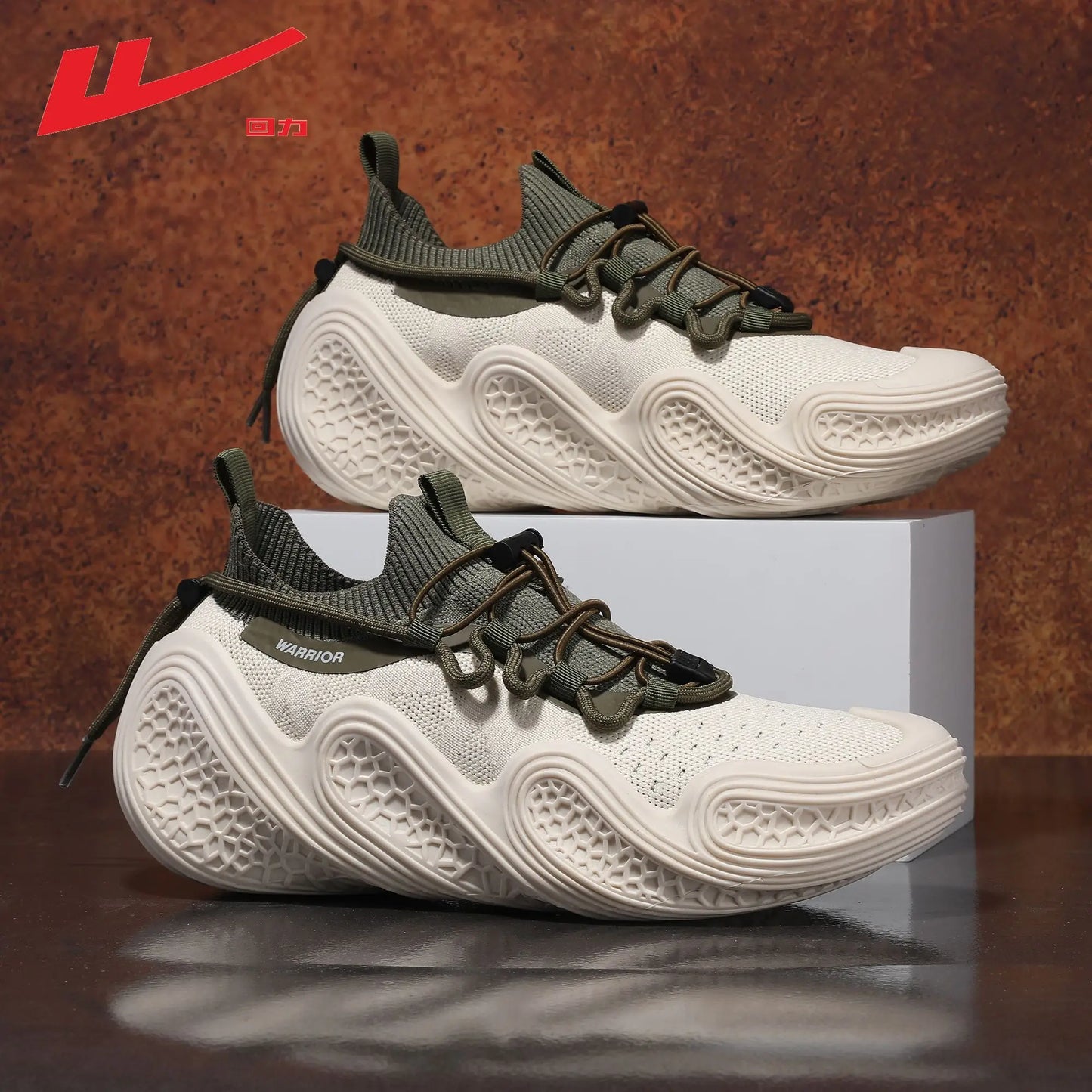 Warrior Original Brand Men's Sneaker Trend Mesh Breathable Soft Design Sports Shoes Summer Walking Jogging Men Casual Shoes