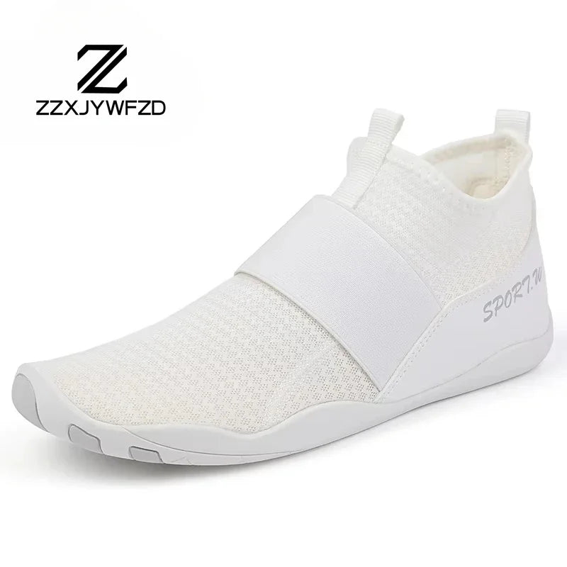 Zapatillas deportivas de exterior para senderismo y vadeo, unisex, para natación, calzado acuático de caña alta barefoot, zapatos aqua para playa, fitness, buceo y surf