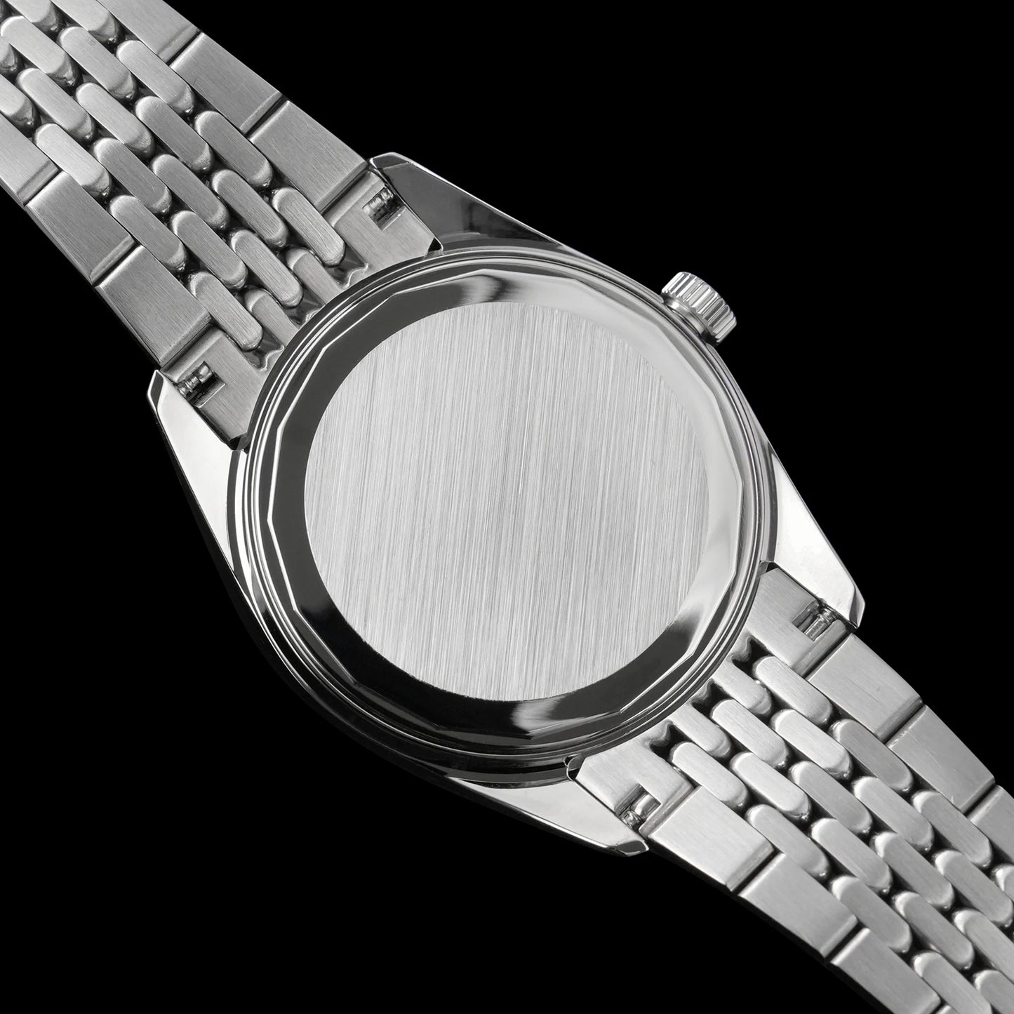 Watchdives WD1954 Arctic Classic 36mm Watch VH31Sweep Second Movement 316L Stainless Steel Watches Sapphire Crystal Luminova