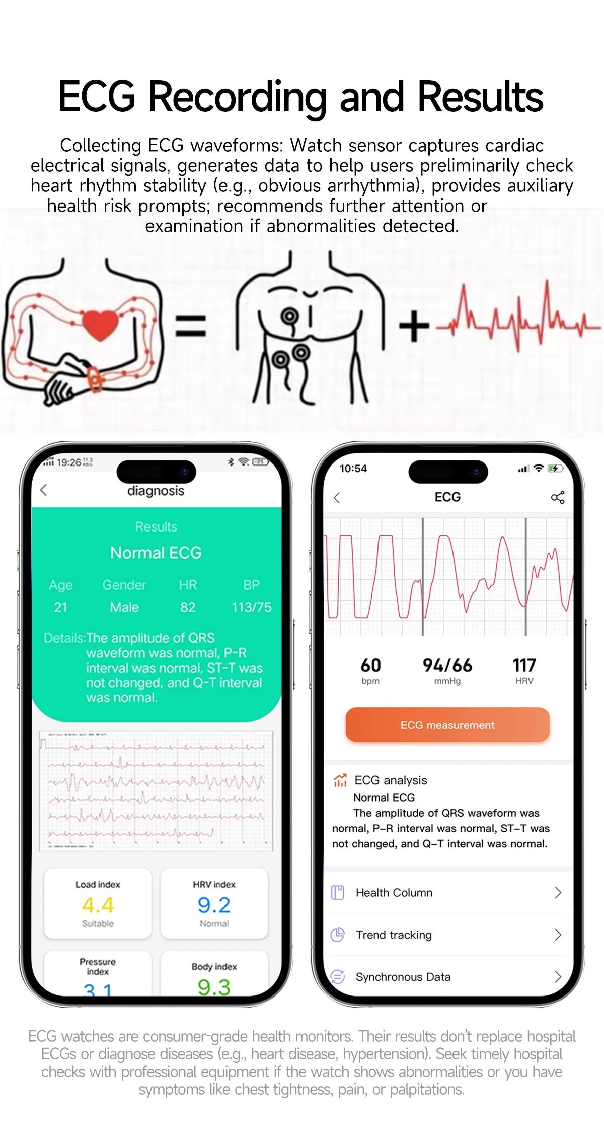 2026 New 650nm Laser Therapy Blood Fat Uric Acid Blood Pressure Smart Watch ECG+PPG Precise Health Monitor Smartwatches For Men