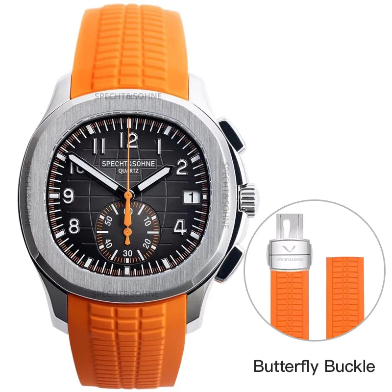 Dropshipping 2026 Best Selling Products Wristwatches For Men Specht&Sohne Male Quartz Sports Watches Rubber Strap Waterproof