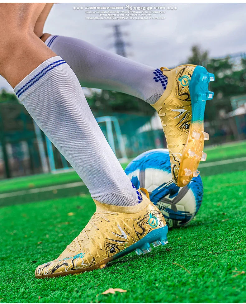 Professional Soccer Sneakers for Men Women High Quality Fashion Men's Football Cleats Large Size 46 Futsal Shoes Man Trainers