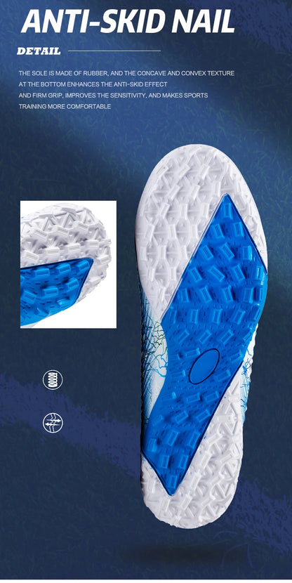 Men's Soccer Shoes Kids Football Boots Women Professional Soccer Cleats Antiskid Chaussure TF/FG Outdoor Athletic Football Shoes