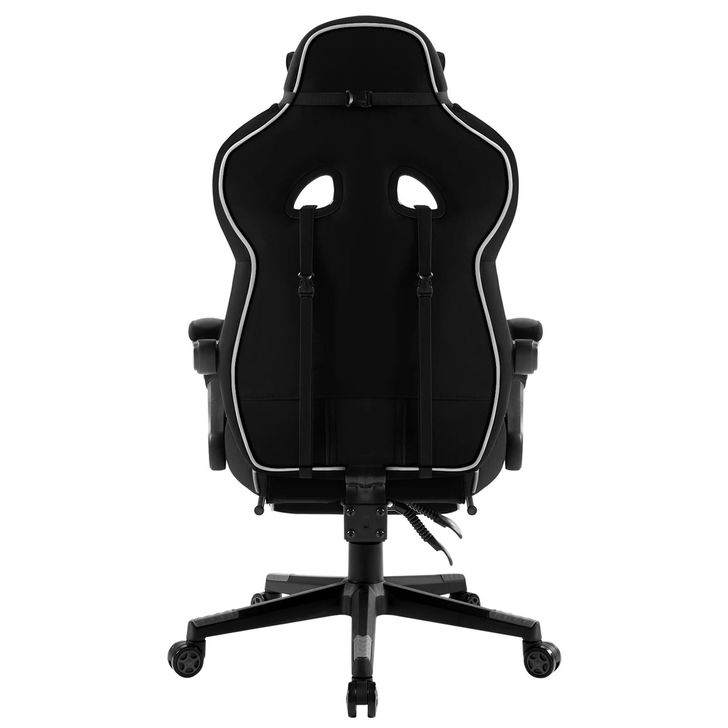 WOLTU Gaming Racing Chair Ergonomic Swivel Computer Chair with Footrest, Lumbar Support, Headrest, Adjustable Gamer Office Chair