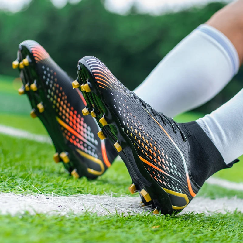 Men's Football Boots Professional Turf Futsal Match Grass Unisex Outdoor Training Soccer Shoes Soccer Cleats Non-slip Breathable