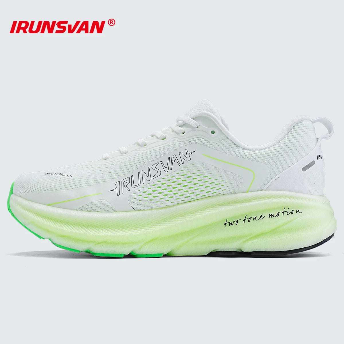 IRUNSVAN  New Carbon Plate Marathon Running Shoes Lightweight Shock-Absorbing And Suitable For Men's Sports Shoes