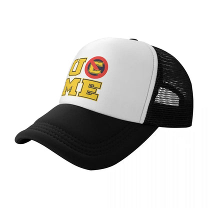 Custom C-Cena John  U Cant See Me Trucker Hat Women Men Adjustable Unisex Baseball Cap Summer Dad Hat