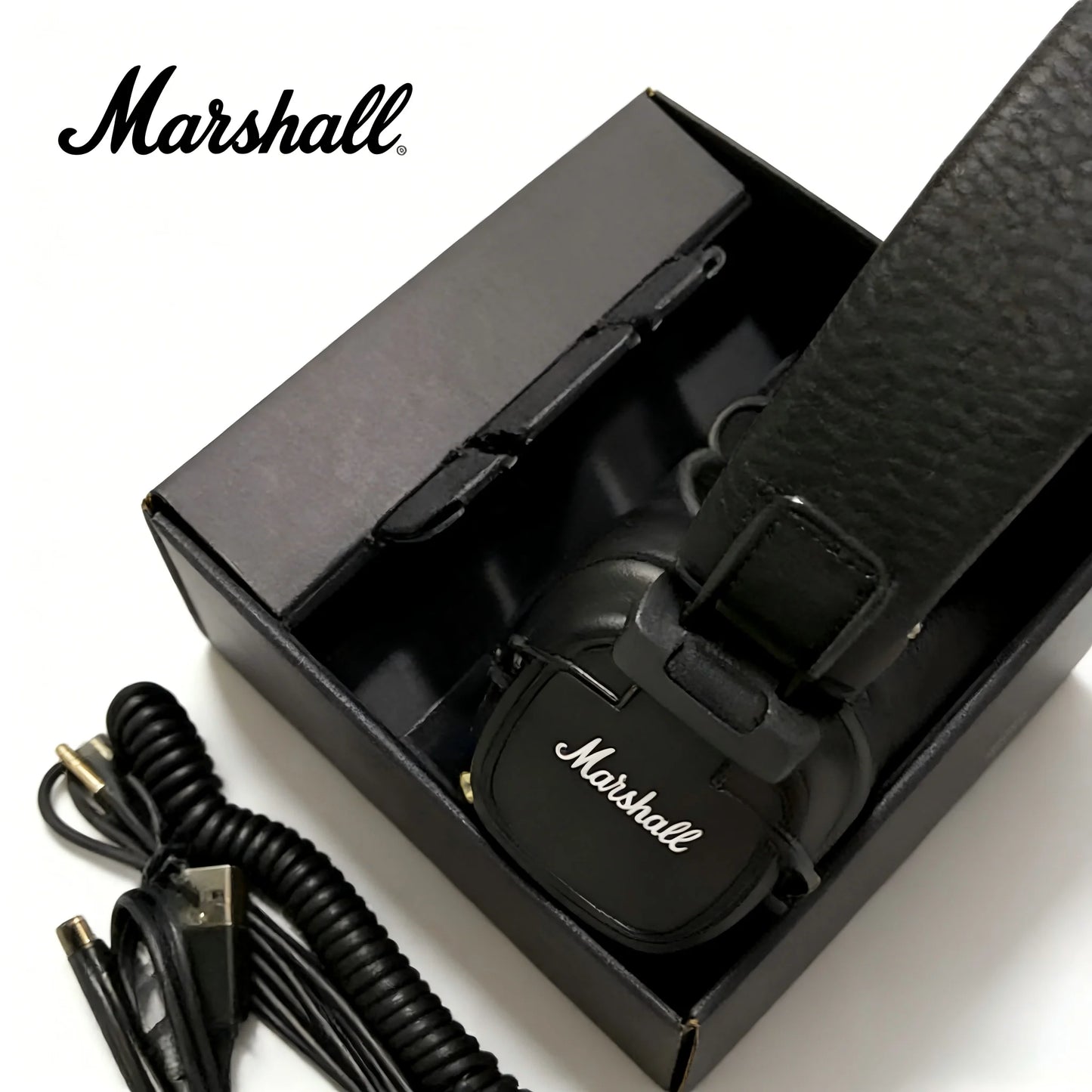 Marshall Major IV 4 Wireless On-Ear Bluetooth Headphones Foldable Deep Bass Sport Gaming Headset with Mic