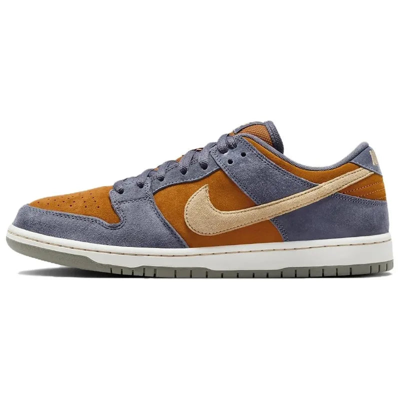 Nike SB Dunk Low Light Carbon Monarch Men Women Vintage Casual Skateboarding Shoes Unisex Anti-Slip Streetwear HF3063-002