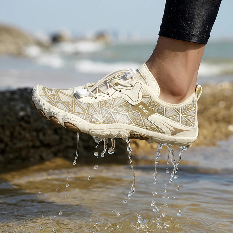 Barefoot-schoenen, sneldrogende, antislip, lichtgewicht wandelschoenen voor heren voor buitengebruik, geschikt voor het strand, wandelen, fitness, sportschoenen 36-4