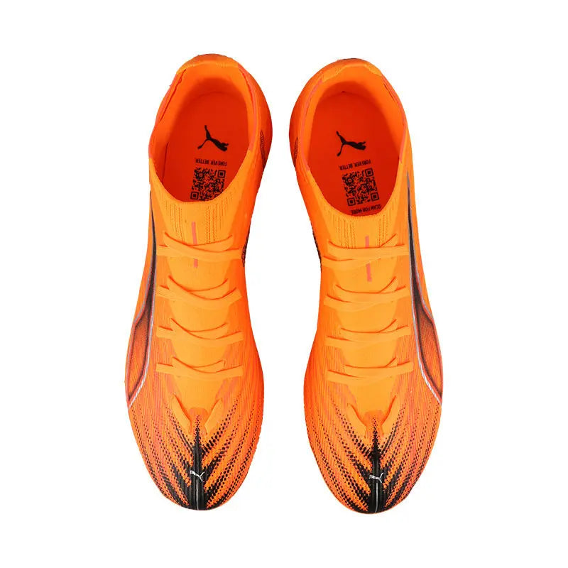 PUMA Men's MG Cleat Soccer Shoes 108519-01 108519-03 Reinforced Heel One-Piece Tongue Football Boots