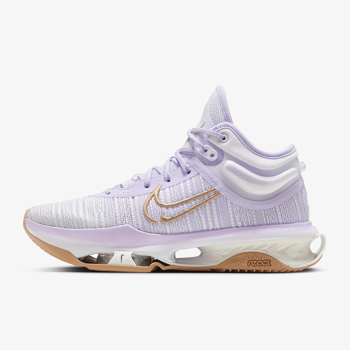 Originálne nové pánske basketbalové topánky Nike s tlmením a priedušnou konštrukciou, stredne vysoké, DJ9432-500