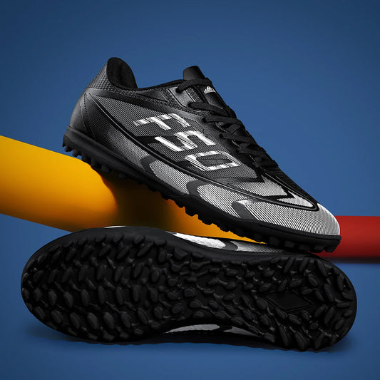Adult TF football shoes are breathable, mesh, durable, flexible, casual, outdoor, stable, and professional football shoes