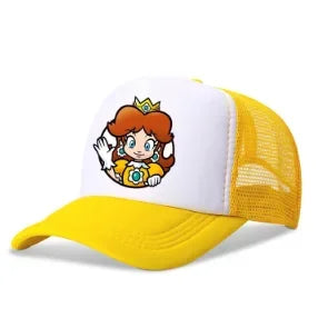 Mario – ležérne bejzbalové slnečné čiapky – akčné univerzálne polyesterové čiapky – detské – pre vodičov nákladných vozidiel – doplnky pre dospelých – nastaviteľné – anime príslušenstvo