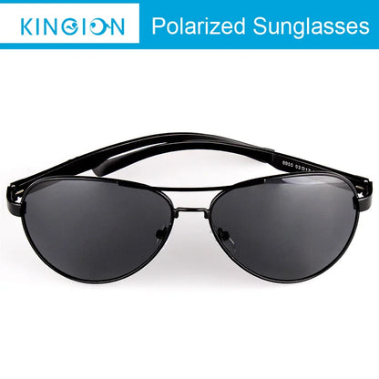 Classic Polarized Pilot Sunglasses For Male Driving Black Sun Glasses Men's Vintage Eyewear Gafas De Sol 8955