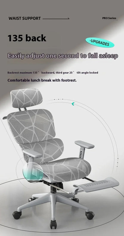 High Back Office Chair 3D Headrest Gaming Chairs Adjustable Computer Relaxing Massage Cadeira Gamer Ergonomic Office Furniture