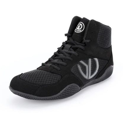 2026 New Trend Wrestling Sneakers Men Breathable Gym Training Shoe Man Non-Slip Men Fighting Shoes Mid-Top Boxing Shoes for Men