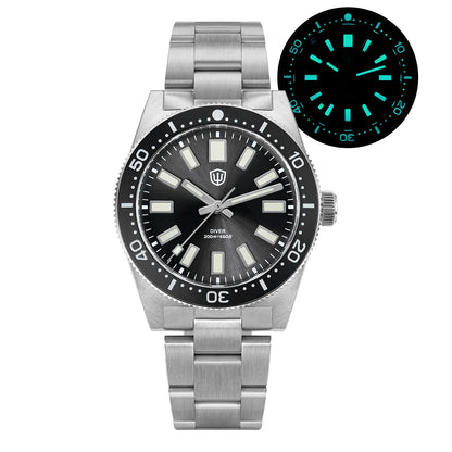 Watchdives Wd1965 V2 Fashion Quartz Wristwatches Vh31 Sapphire Man Watches Luxury Stainless Steel 200M Waterproof Diver Watch