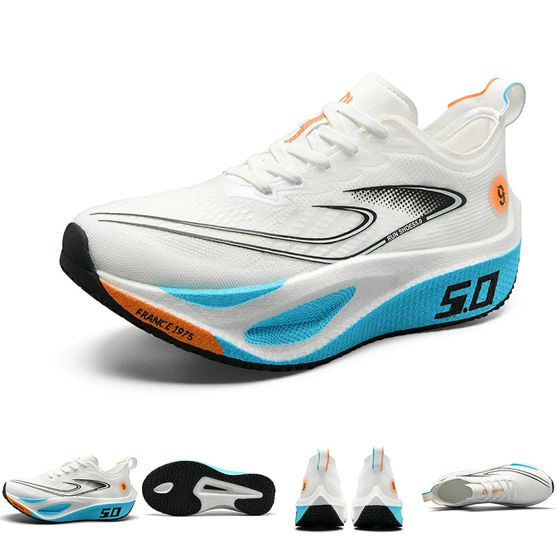 Air cushion running shoes, breathable outdoor sneakers, lightweight sports jogging shoes