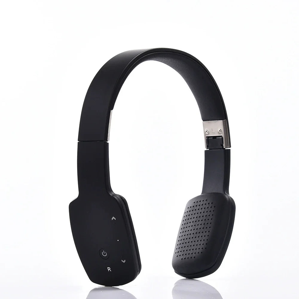 Nouveaux écouteurs sans fil Bluetooth pliables, casque sport supra-auriculaire avec micro et commande tactile, cadeaux pour la course, l'entraînement et les voyages