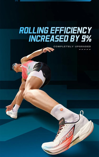 QIAODAN WIND 4PRO Carbon Plate Marathon Shoes Men Professional Racing Sneakers 2026 Breathable Running Sports Shoes QDB023262291