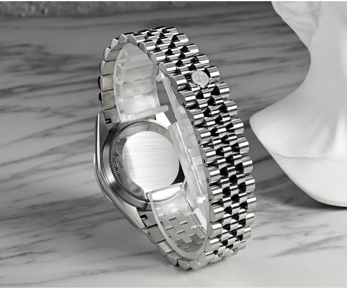 San Martin 36.5mm Men's Dress Watch Top Brand Luxury Automatic Mechanical Fashion Couples Watches Sapphire Waterproof 100m BGW9