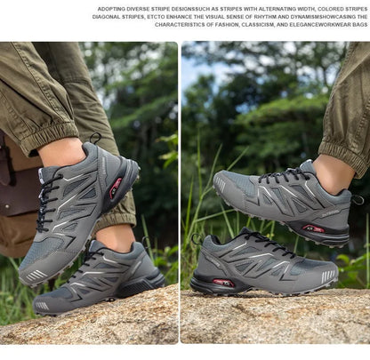 Lockless Fahrradschuhe für Herren, rutschfeste Outdoor-Mountain-Cross-Country-Wanderschuhe, atmungsaktive Sportschuhe, Rennradschuhe