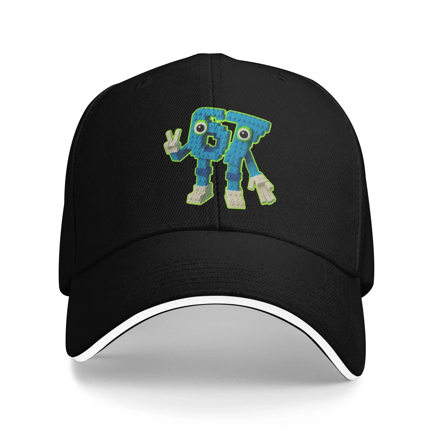 67 Meme Character Brainrot Casual Baseball Cap Summer  Trucker Hat High Quality Outdoor Sports Hip Hop Hats Unisex Baseball Caps