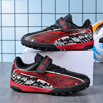 Chaussures de football pour hommes, légères, antidérapantes, crampons de football TF, chaussures de sport pour garçons, chaussures de terrain synthétique, chaussures de futsal pour l'extérieur, chaussures de sport.