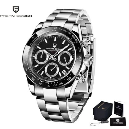 PAGANI Design 2026 New Mens Quartz Watch Luxury Sports Fashion Style Sapphire Glass Japan VK63 Movement Water Resistant PD1644
