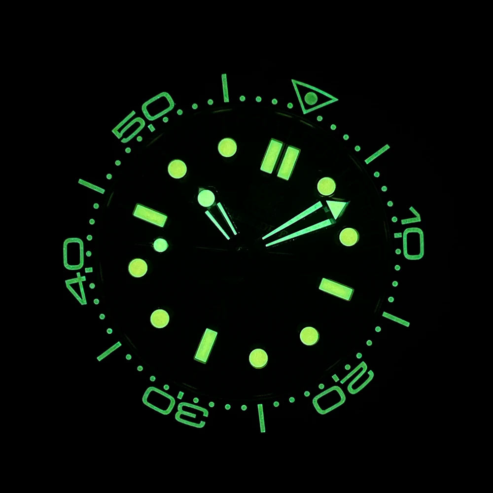 STEELDIVE SD1957 Steel Bracelet 42MM Vintage Ceramic Bezel 200M NH35 Luminous Sapphire Glass Automatic Men Dive Watch