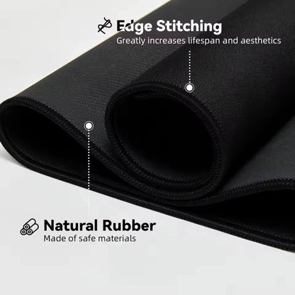 Tapete de Rato Gaming Overwatch para Escritório, Antiderrapante, DIY, Grande, para Teclado e Rato, com Bordas Overlock